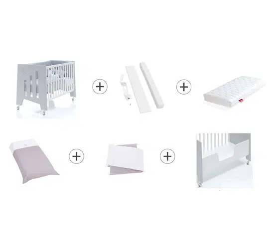 k16(cuna-escritorio+kit colecho+kit barrera-sofa+nordico protector+colchon)5en1