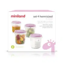 miniland-set-4-hermisized-recipientes-de-almacenamiento-pink-250ml-a260686 (3)